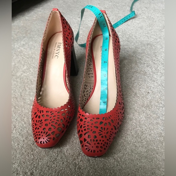 IMNYC Isaac Mizrahi Womens Zora Pumps Square Toe - Picture 5 of 6